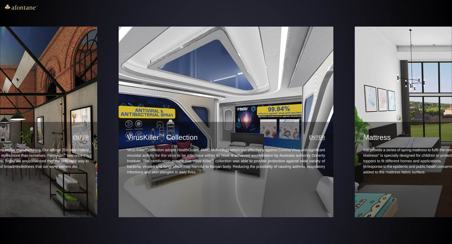 Afontane VR solution Virtual showroom Digital Agency Coremeta Manchester